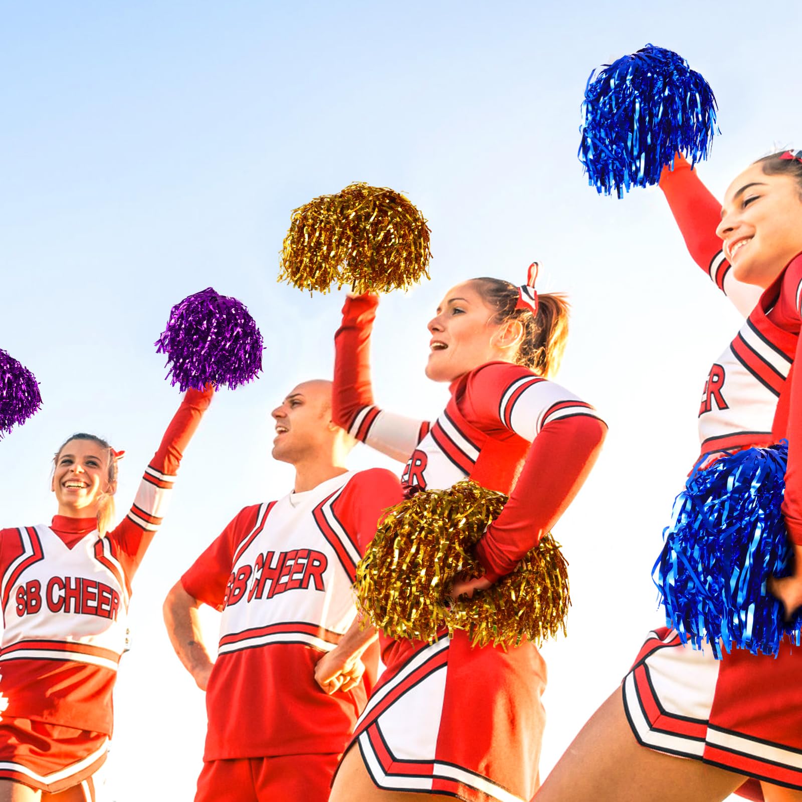 Supporto Per Pompon Da Cheerleader - Porta Pompon Regolabile E Sicuro Per Zaino O Borsa