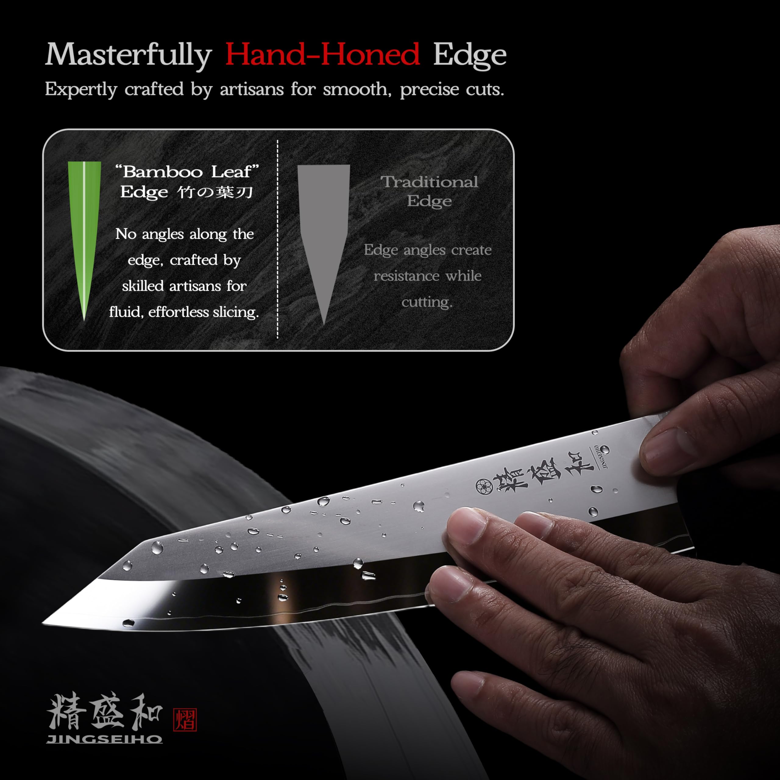 Cuchillo de chef de 18 cm, cuchillo japonés con núcleo de acero AUS-10, cuchillo de cocina muy afilado con estuche de cuero genuino, cuchillo de chef profesional para cocineros aficionados y profesion