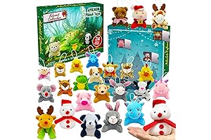 The Ultimate Keychain Adventure: Countdown to Christmas with 2021 Plush Animal Keychain Advent Calendar
