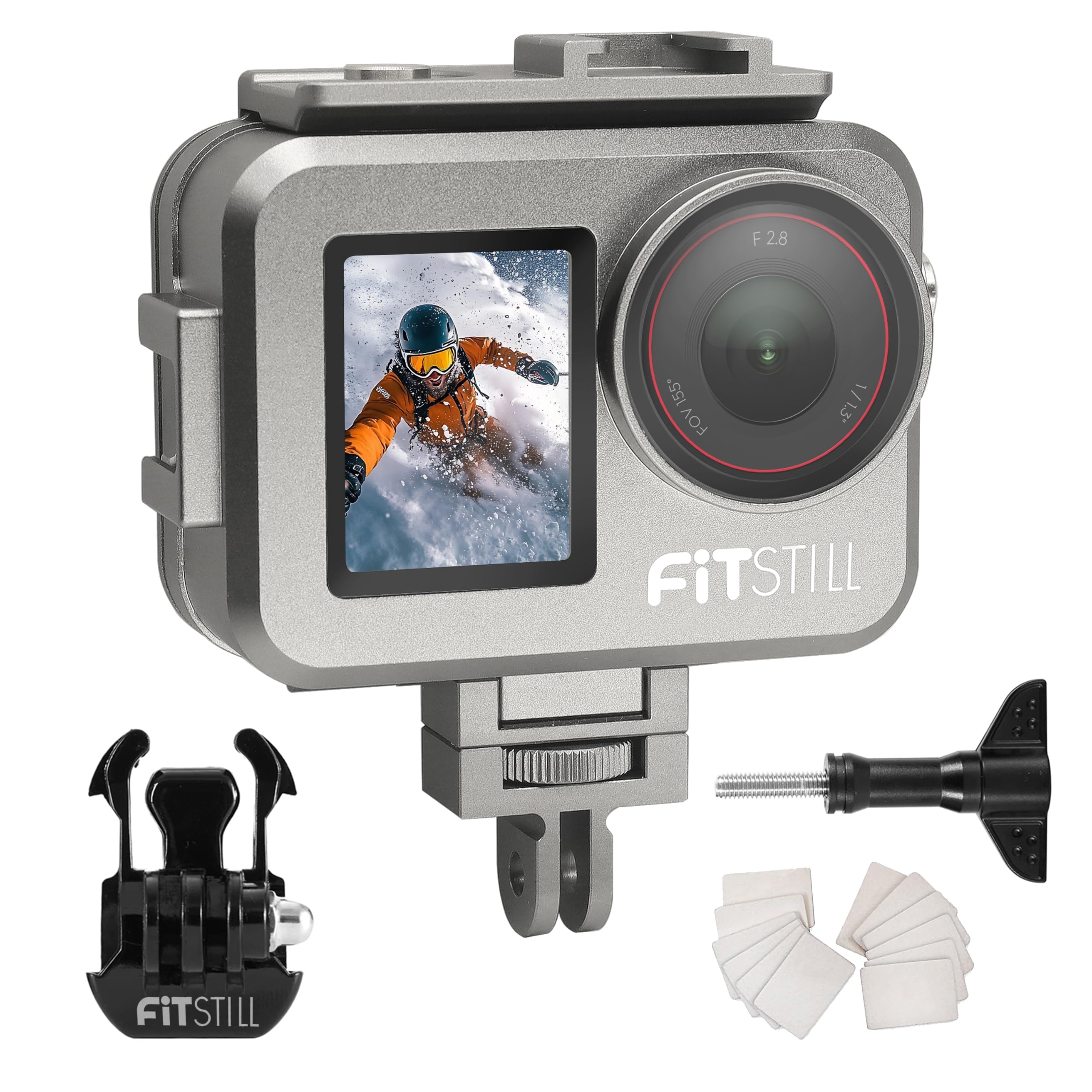 Amazon | FitStill 80M/263FT アルミニウム合金防水ケース dji