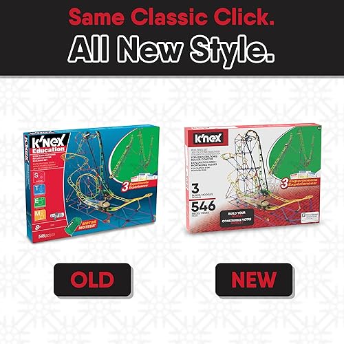 Miniatura 8 de KNEX Educación  Stem Exploraciones Roller coaster Building Set 546piezas construcción a Partir de 8 Educación Juguete
