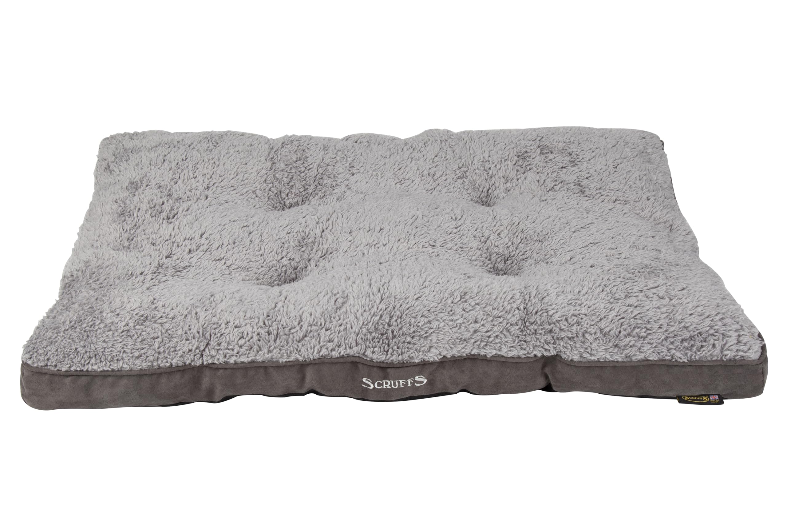 Scruffs Mattress Grey L Small Animals Pet Supply Puppy Dog Cat Mat Bed Cushion