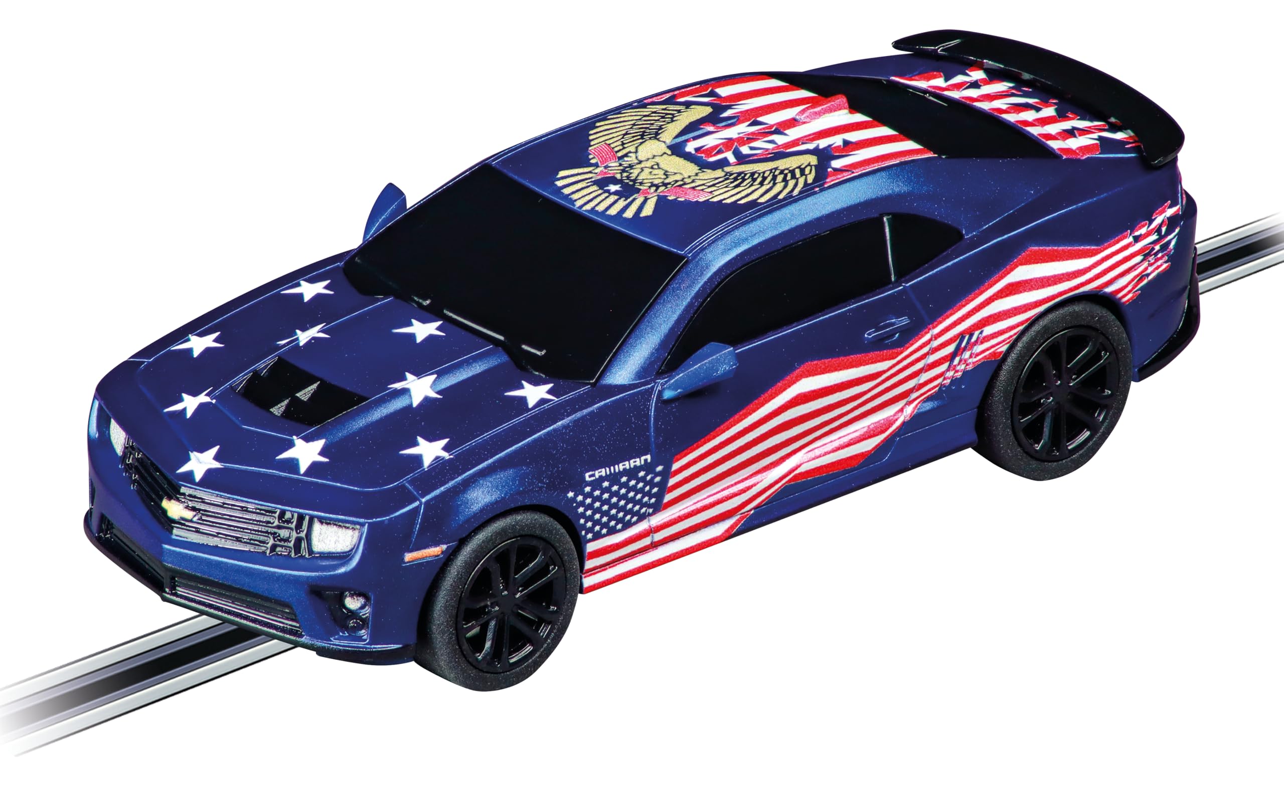 Carrera GO!!! 20064290 Chevrolet Camaro Stars 'n Stripes I 1:43 Scale Slot Car I With Original License I Suitable For Ages 6 Years+ - Image 2