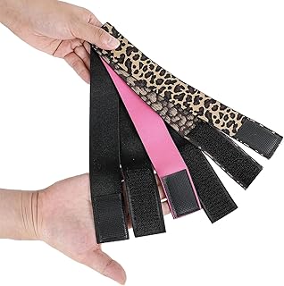 Giantree 3Pcs Elastic Wig Bands for Lace Frontal Security-Adjustable, Melting Band for Laying Edges Elastic Bands for Wig Grip, No-Slip Headband Wig Holding Band(Leopard) - Buy now