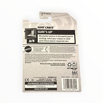 Amazon.com: Hot Wheels Surf Crate, Treasure Hunt Surf's Up 3