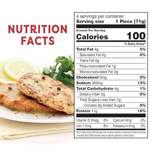 Miniatura 9 de Gardein Planta Basado Chick'n Scaloppini, Vegano, Frozen, 10 oz.