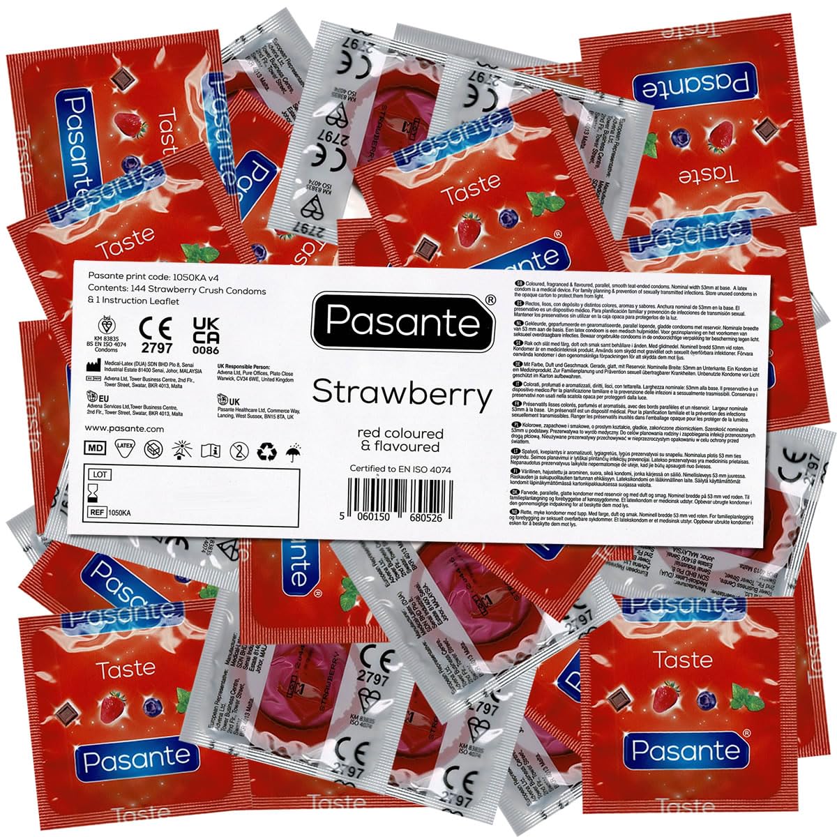 Pasante Strawberry Kondome - Kondome