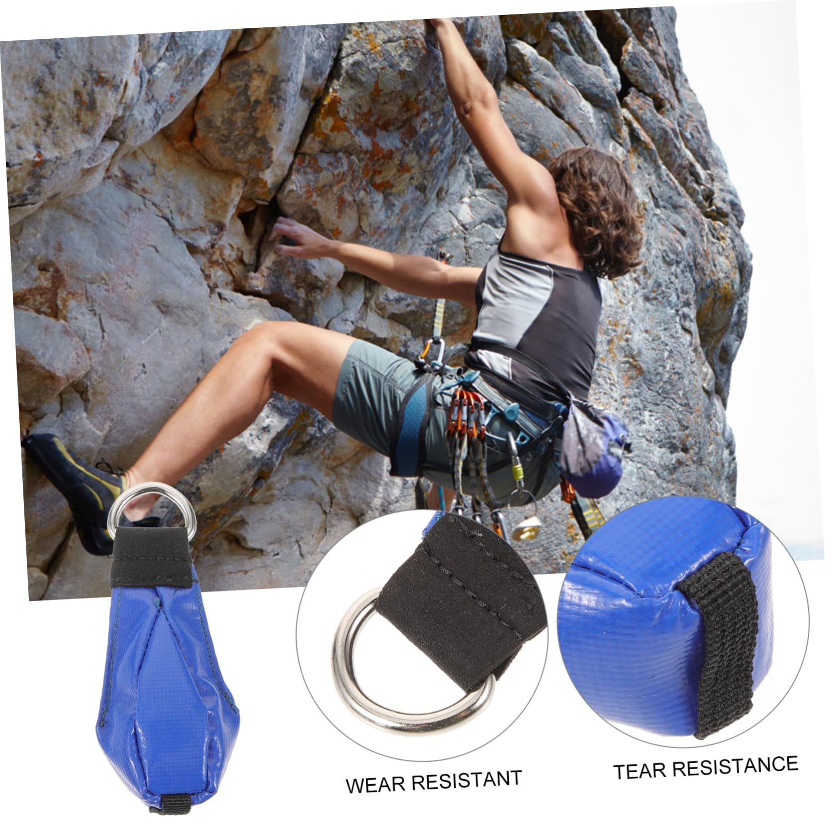Anneome Daily Use Throw Bag Climbing Rope Bag 210g Weight Durable and Reusable for
