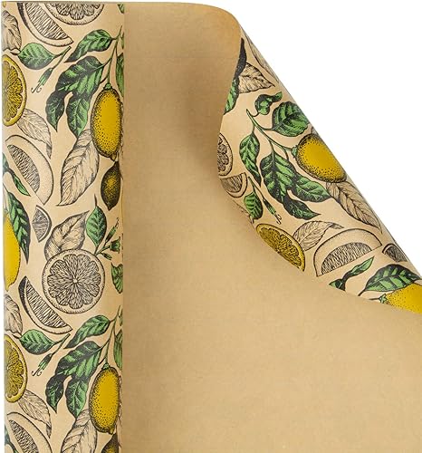 Vista 46 de RUSPEPA Rollo de papel de regalo Kraft - Patrón de globo - 24 pulgadas x 100 pies Balloon