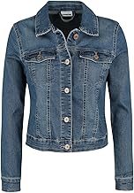 Noisy May Debra Denim Jacket Donna Giubbetto di jeans blu