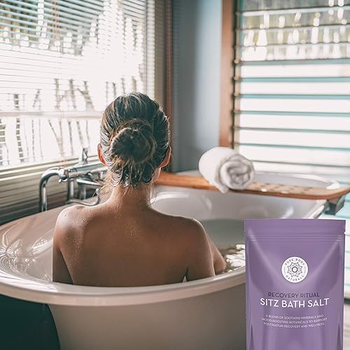 Miniatura 2 de Pure Body Naturals Sal de baño Sitz  Cuidado posparto y comodidad para hemorroides  Remojo natural para cuidado personal y hemorroides, esenciales