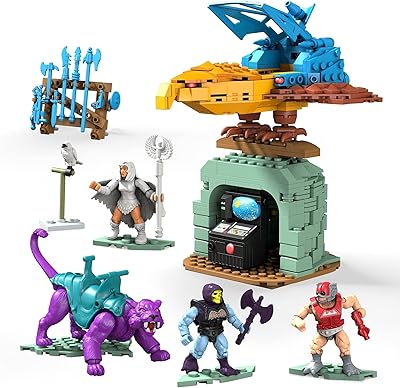 Mega Construx Masters of The Universe Panthor at Point Dread, 8 years and up, 557 pieces