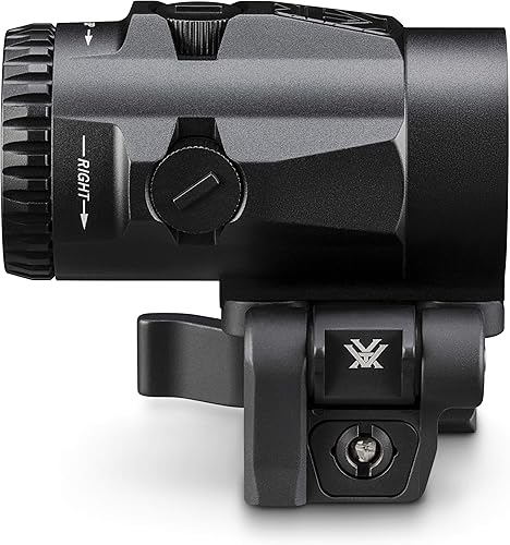 Vista 4 de Vortex Optics - Lupa de punto rojo 3X, color negro, con soporte de liberación rápida
