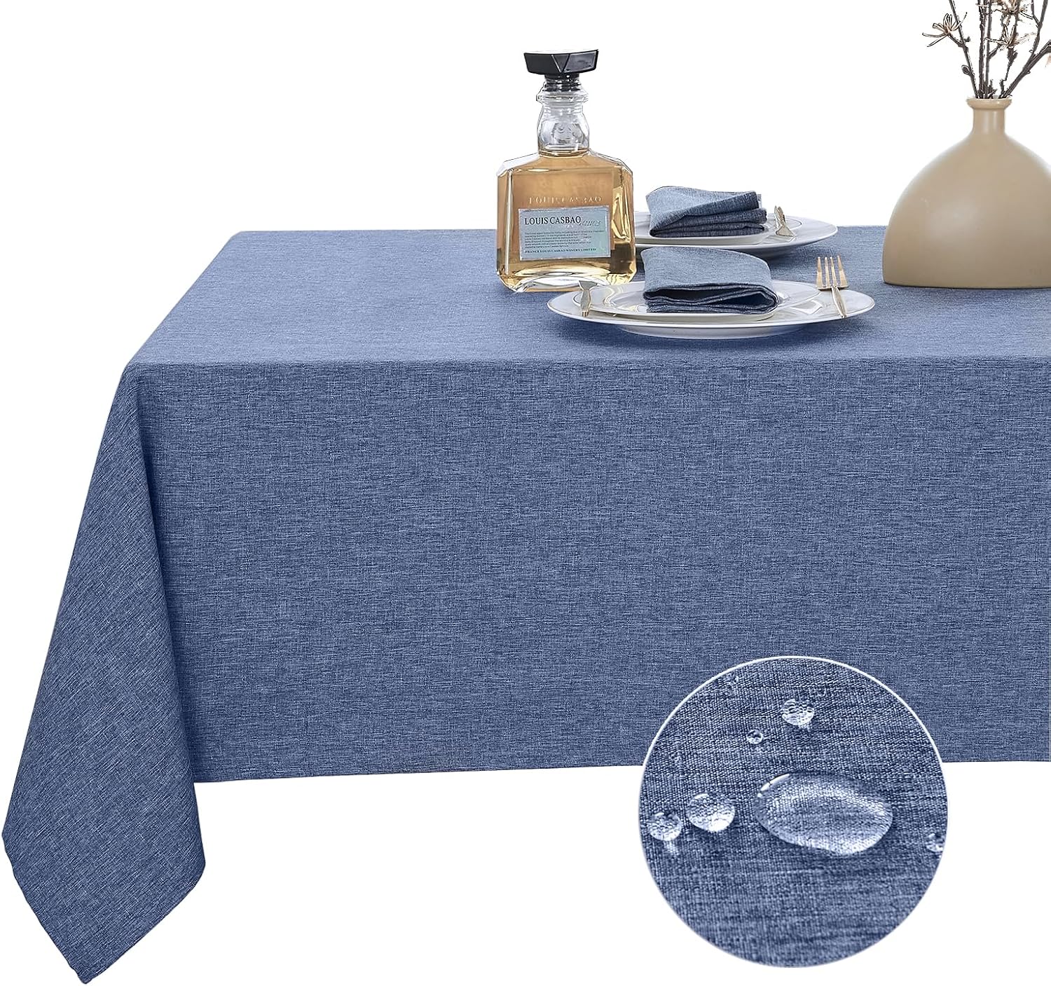 UKOMIUT Rectangle Table Cloth Waterproof and Stain
