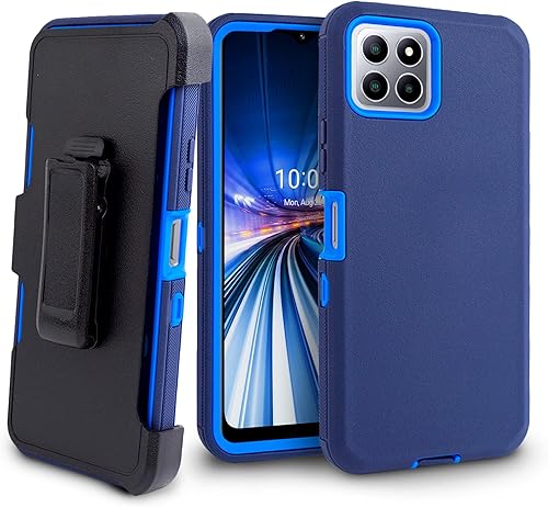 Jackpot Wireless Compatible con Celero 5G Plus 2023 de 7.0 pulgadas (solo versión Plus), funda con protector de pantalla integrado, clip giratorio