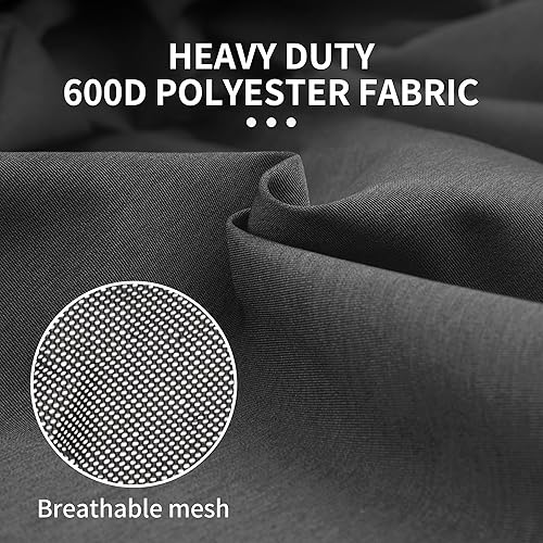 Miniatura 6 de Naturehike Silla de camping gris, plegable, ligera, portátil, compacta, grande, resistente, 330 libras, para adultos, senderismo, campamento,