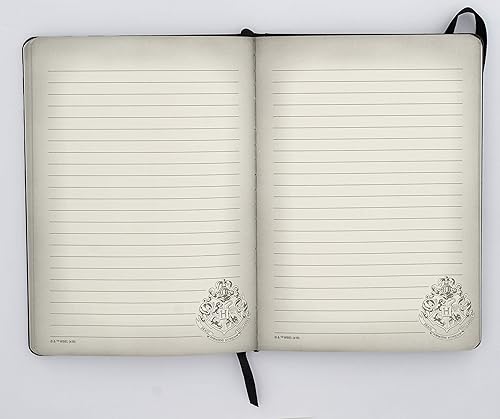 Miniatura 3 de HARRY POTTER - Diario encuadernado con cresta de Hogwarts, negro