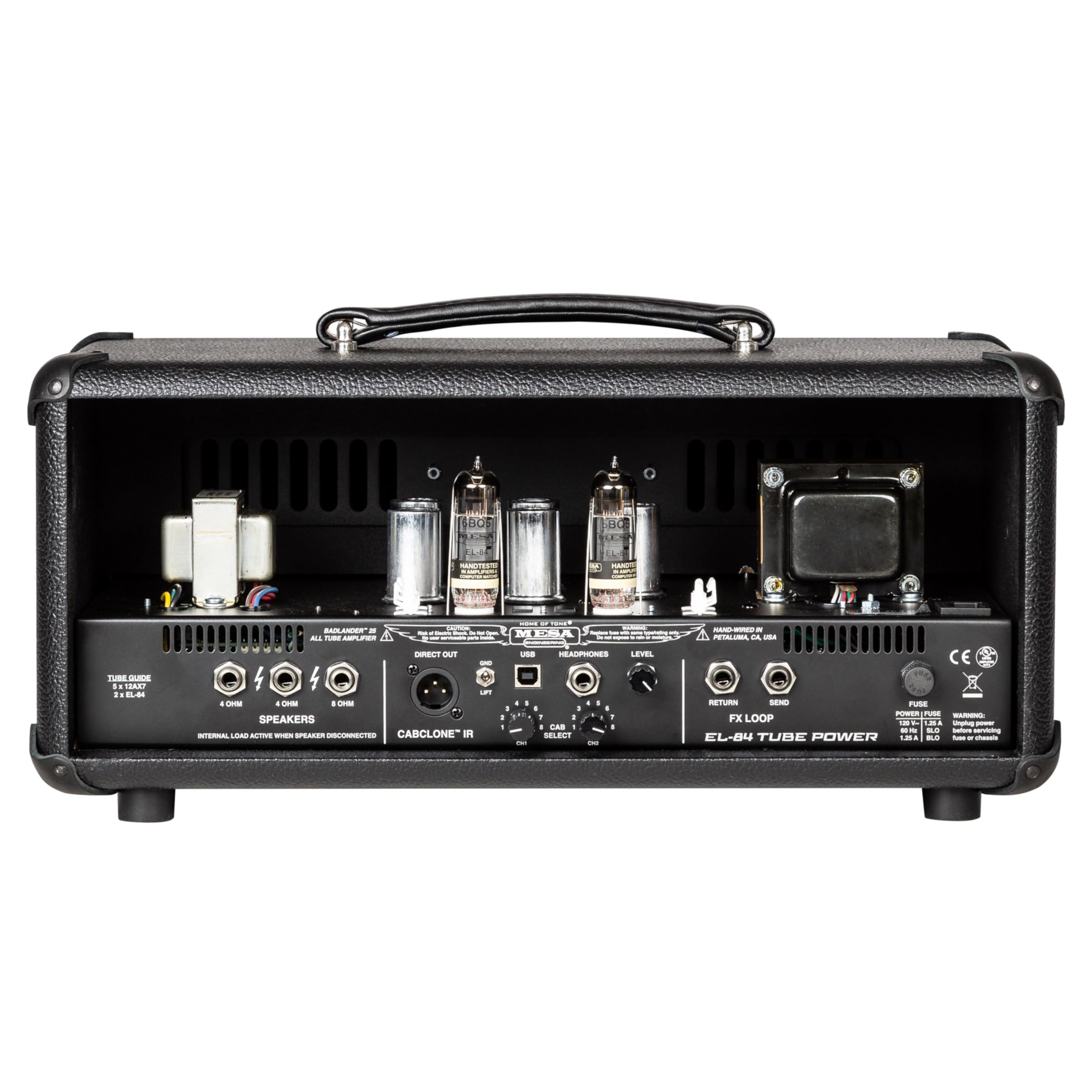 Mesa Boogie Badlander 25 Head Black Bronco - Röhren Topteil für E-Gitarre