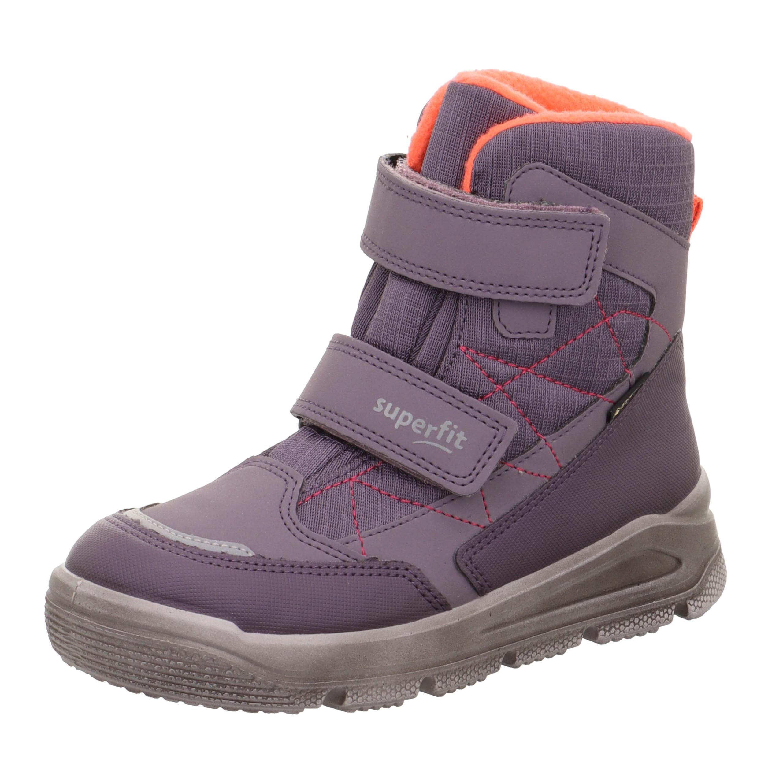 Superfit Girl's MARS warm gefütterte Gore-Tex Stiefel, LILA/ORANGE 8520