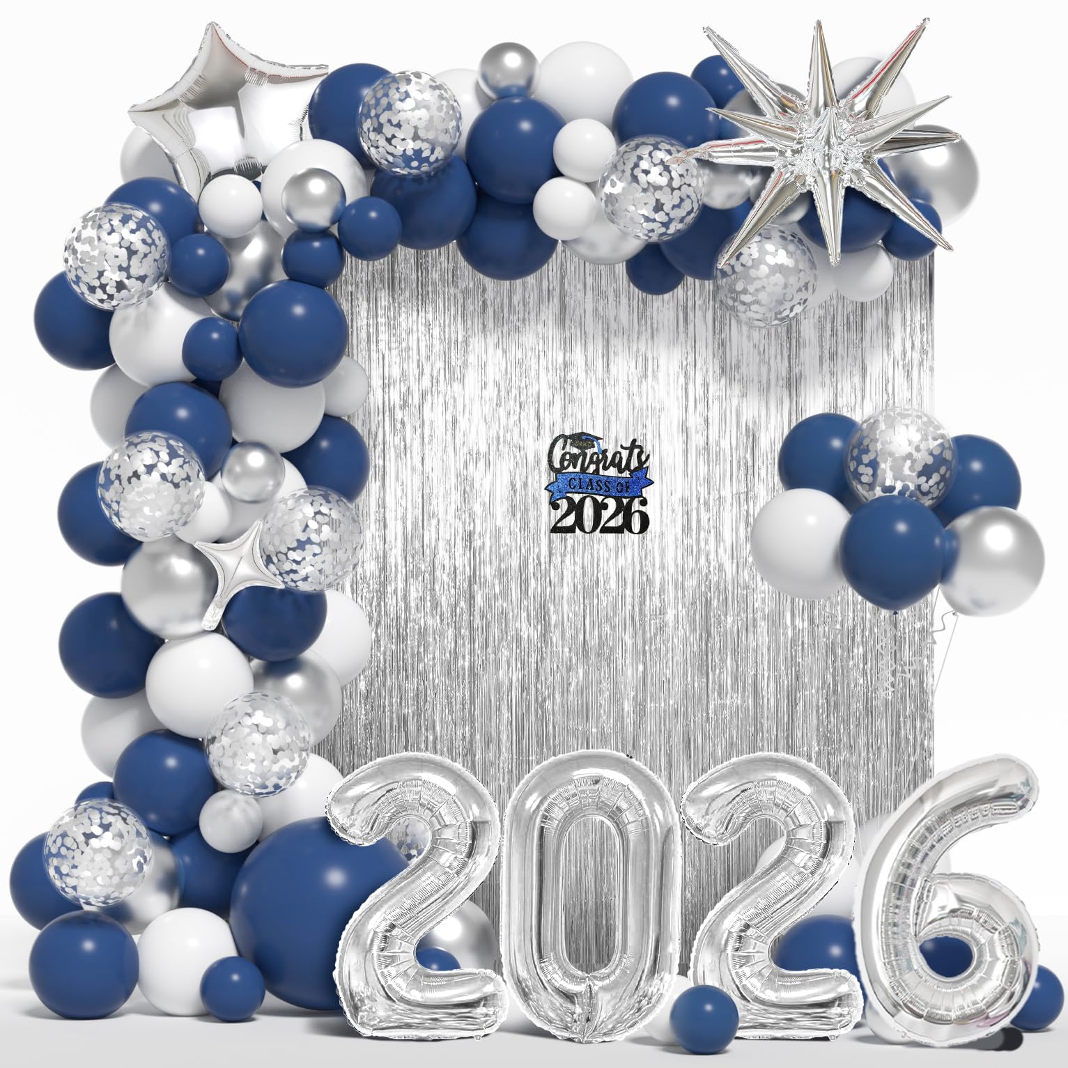 Amazon | 卒業バルーンガーランドアーチキット 卒業デコレーション