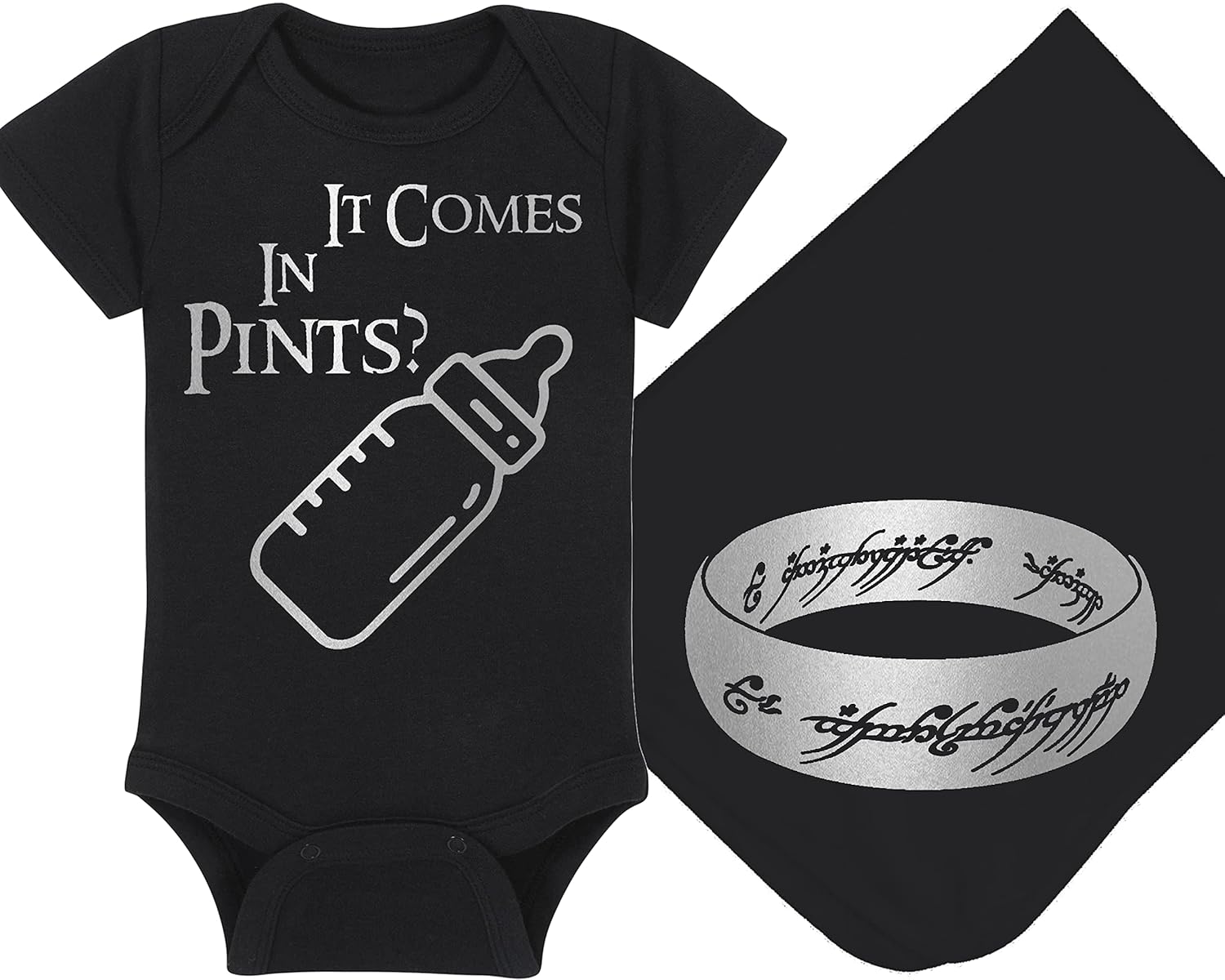 LOTR Baby Onesie and Blanket It Comes In Pints? The One