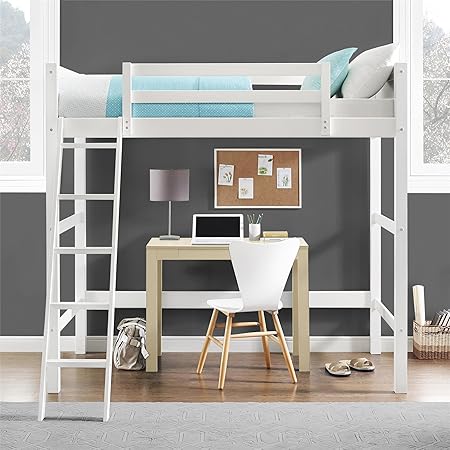Amazon Com Your Zone Metal Loft Twin Bed By Superindoor Single Black Twin Black Furniture Decor