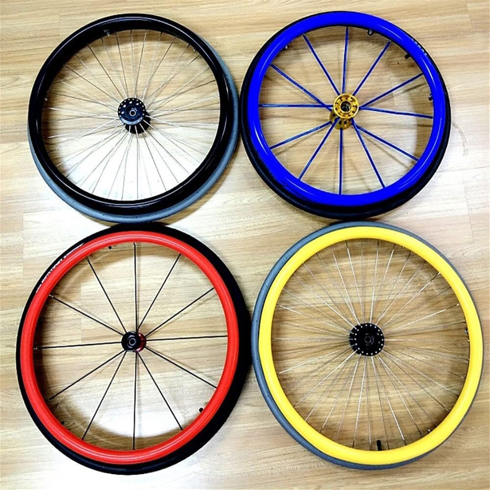 Fundas para llantas de silla de ruedas de 22/24 pulgadas, 1 par de fundas para llantas de silla de ruedas, funda de silicona para empujar a mano, funda para silla de ruedas deportiva con rueda trase