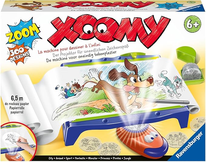 Ravensburger �?? Xoomy Maxi avec rouleau �?? Rouleau dessin de 6,5 m �?? Table ?� dessiner �?? Dessin 