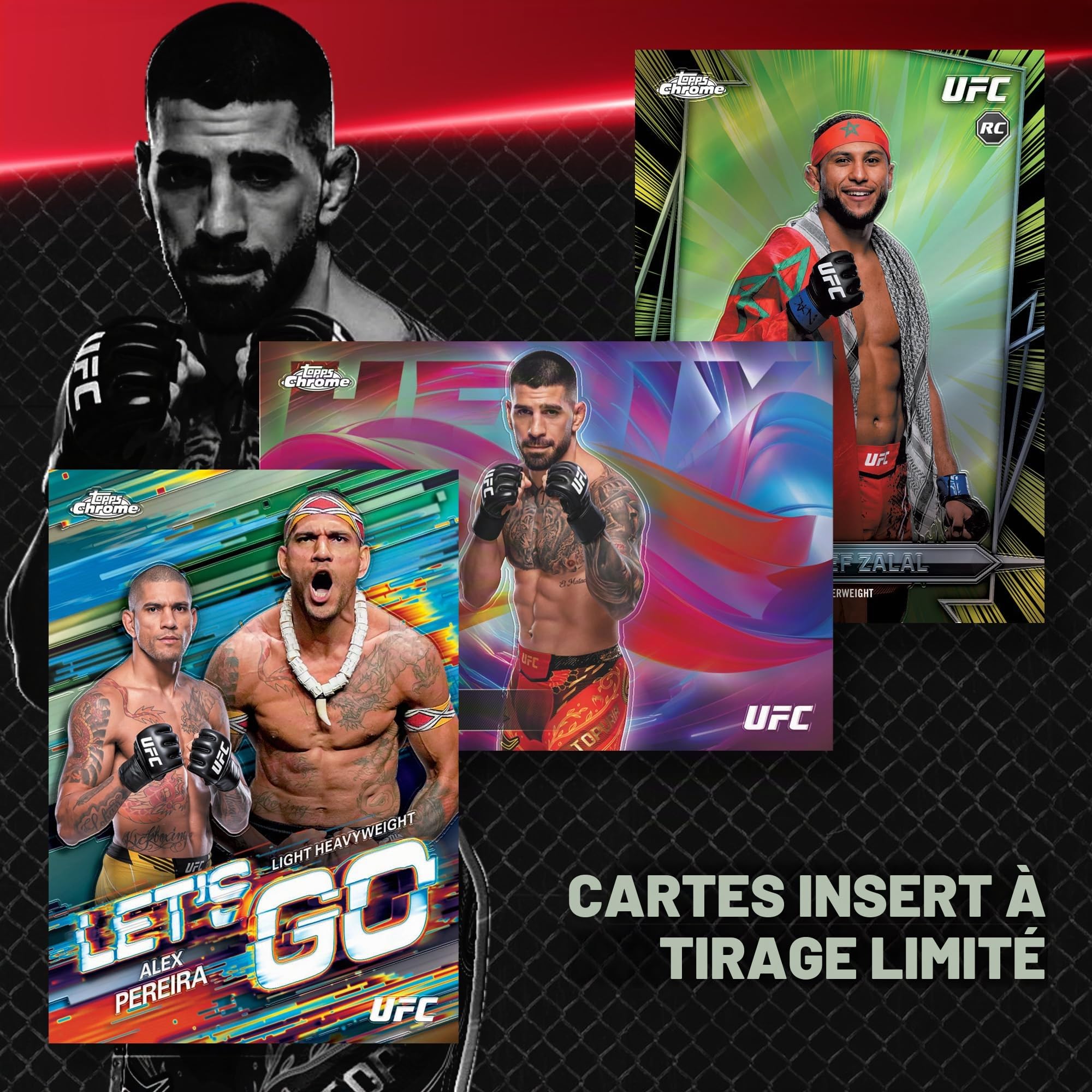 Topps Chrome UFC 2026 – Scellé en Usine – Boîte économique