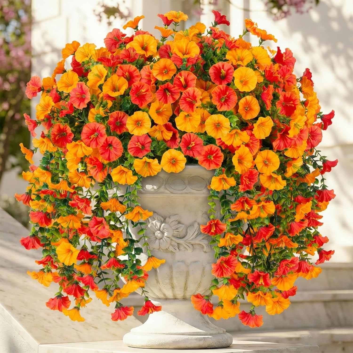 Ivydale 2 Pcs Artificial Hanging Flowers