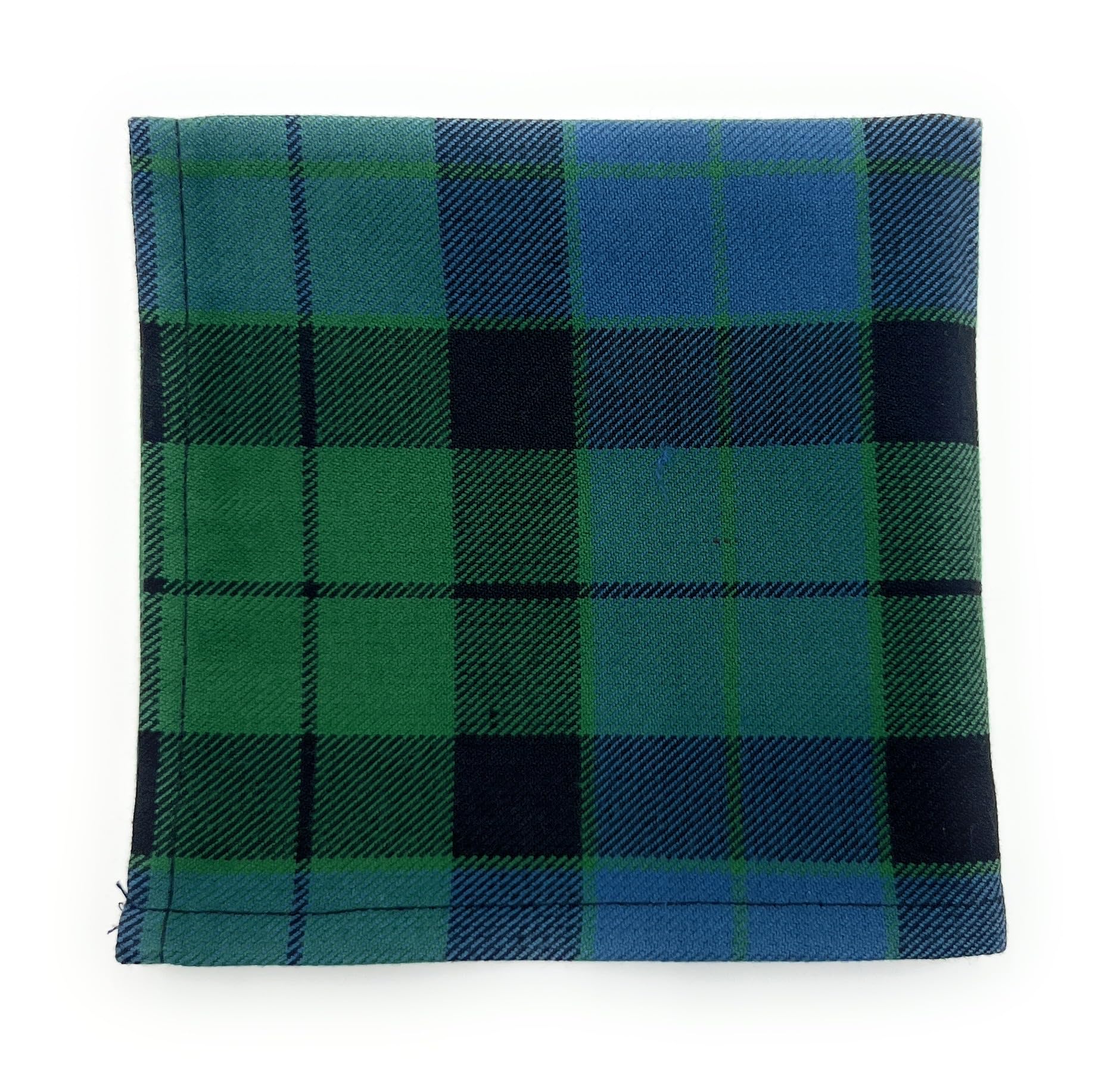Tartan Pocket Square Handkerchief 26cm x 26cm (Mackay Ancient)