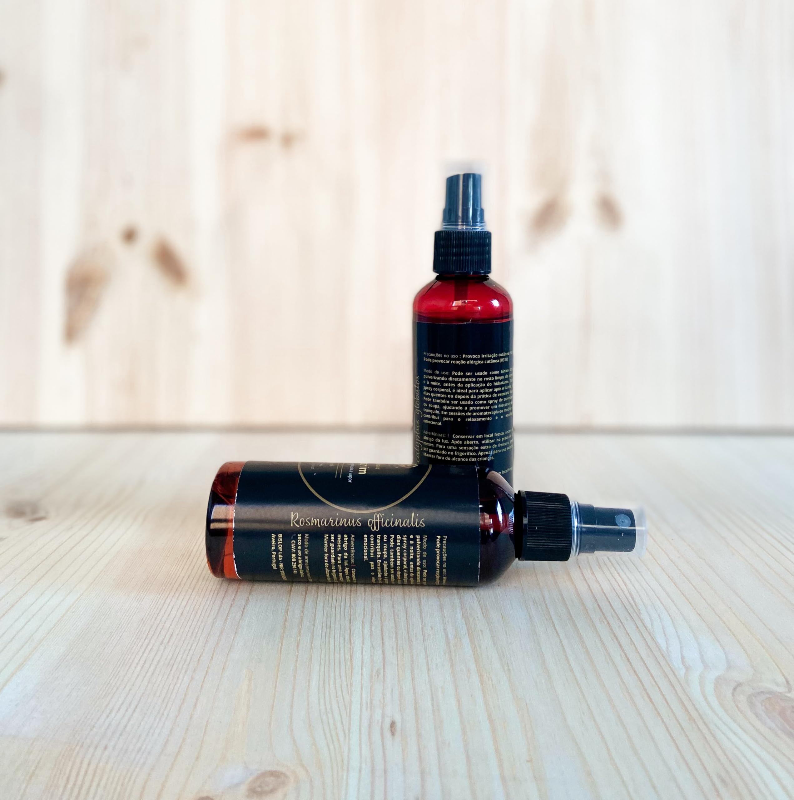Idrolato di rosmarino 100% puro biologico - Acqua di rosmarino per capelli - Stimolante naturale crescita dei capelli - Acqua floreale - Rosmarino per capelli - 2 x 100ml