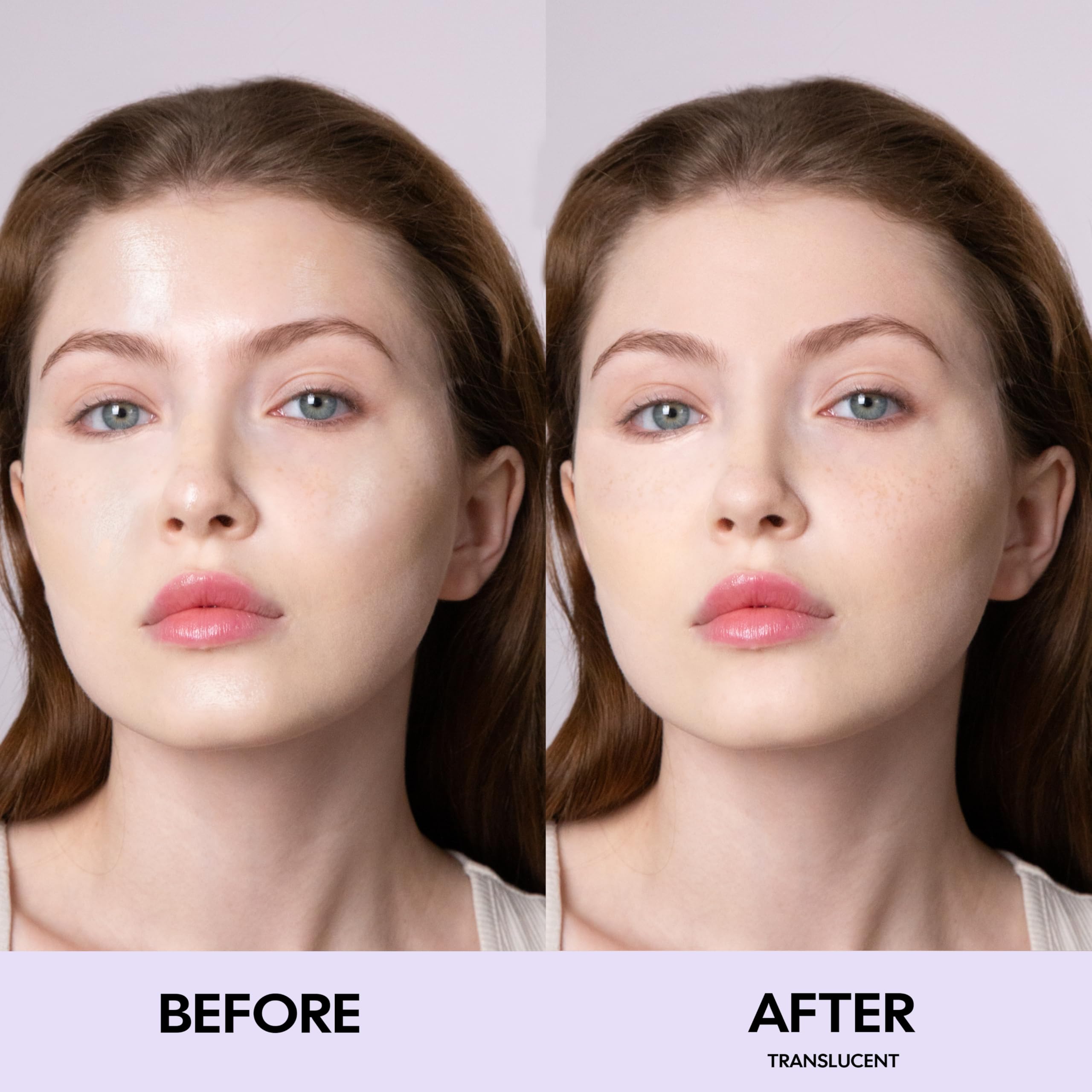 Chillab Lavender Matte Powder, Lightweight Translucent Setting Powder for Oily Skin, Oil Control for Men & Women, No Powdery Look, Blurs Pores, Matte Finish, Shine-Free, Face Powder for All Skin Tones