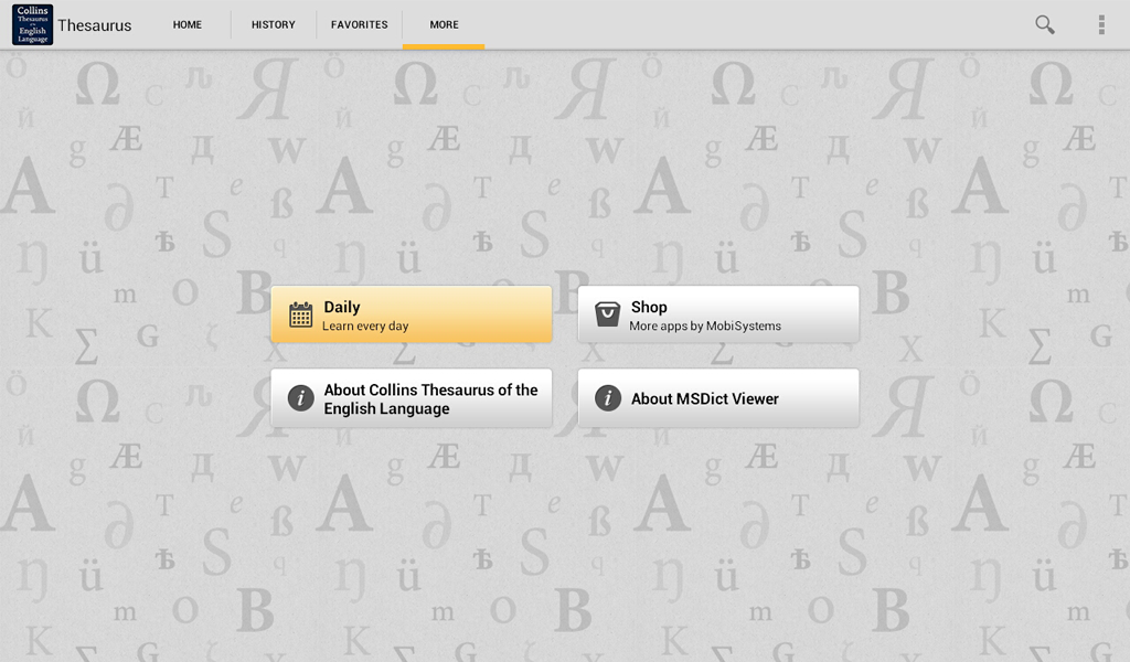 Collins Thesaurus of the English LanguageAmazon.co.ukAppstore for Android
