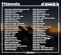 Vista 3 de Rexka 30 unids Splash Shield Fender Liner Cowl Grille Parachoques Cubierta Retenedor Clip Sujetador 10134407 para GM 10134407 Buick Cadillac