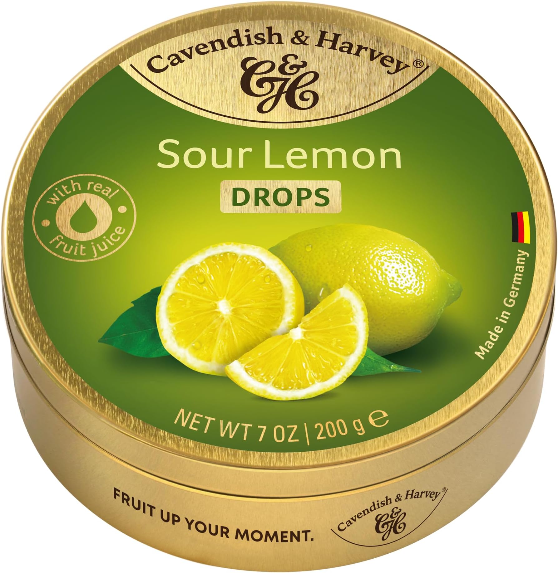 Cavendish & Harvey Zitronen Drops 200g
