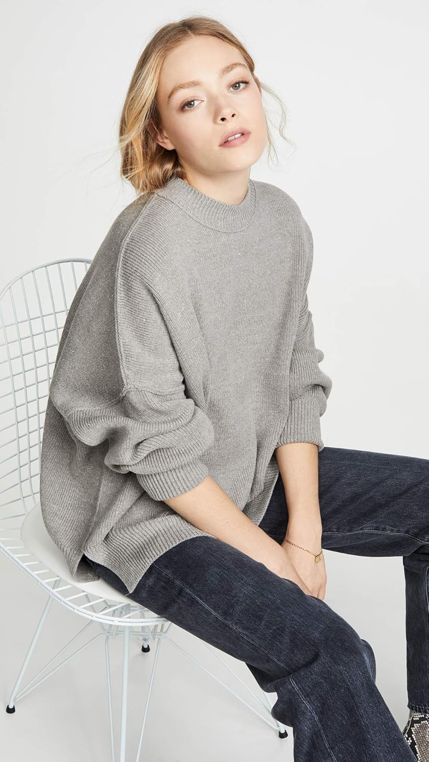 Free People Women's Easy Street Tunic Sweater at  Women’s Clothing store