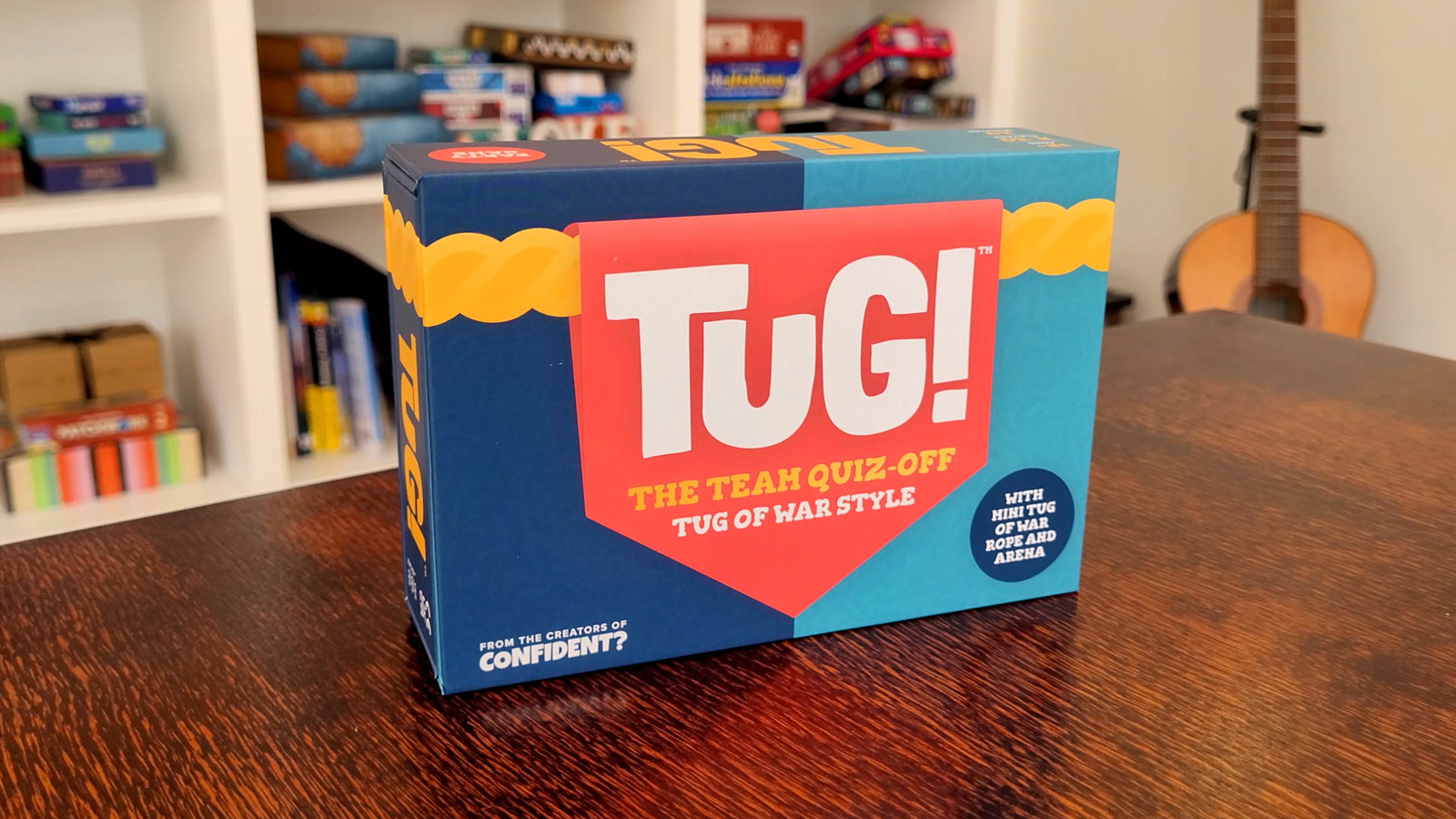 TUG! Family Party Game - Best Board Game For Adults And Kids | Perfect For Game Night | 2-20 Players | Super Fun Team Trivia Game