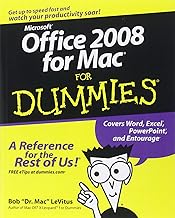 Office 2008 for Mac For Dummies
