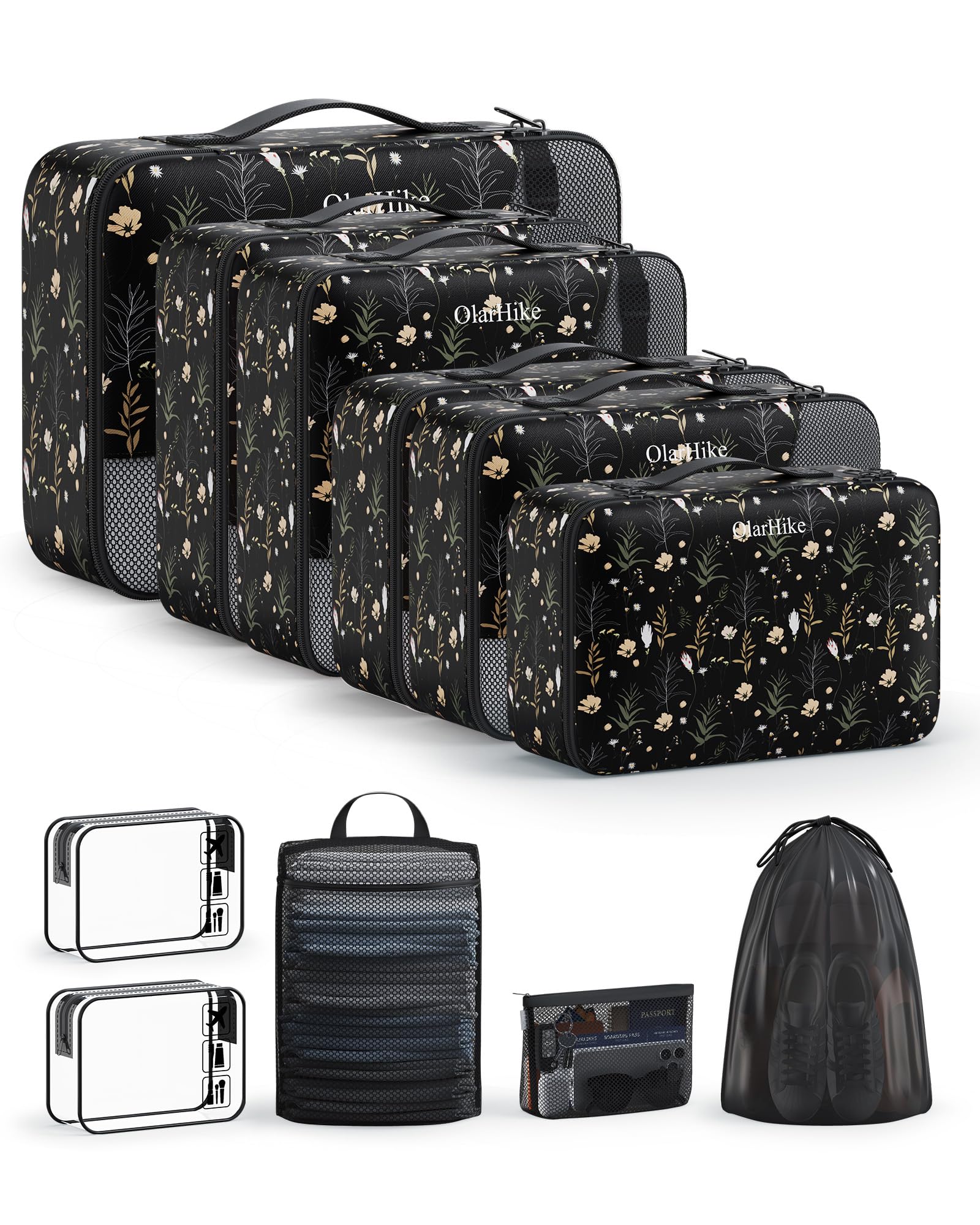 11 Set Packing Cubes for Travel,Storagebag