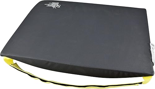 Miniatura 2 de Secure Soporte de asiento convexo para silla de ruedas con correa de seguridad, base sólida, resistente, firme y sólida para gel, espuma, cojines de