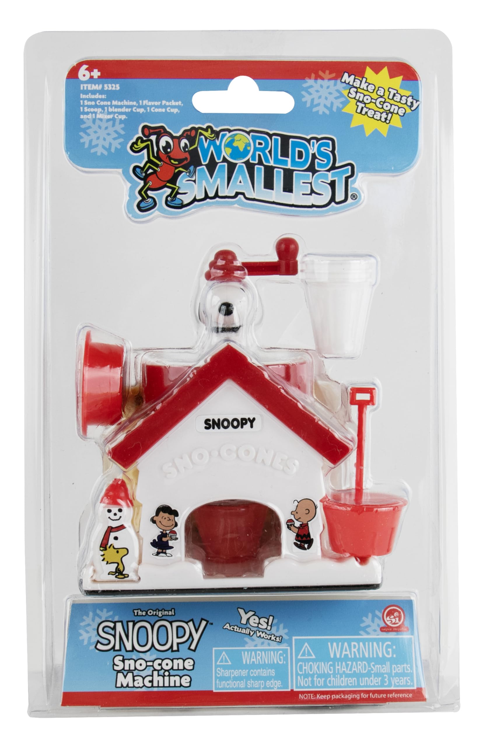 SNOOPY&FRIENDS SNO-CONE MACHINEスヌーピーかき氷機 Amazon.co.jp: 世界最小 スヌーピー SNO-Cone マシン クラシック
