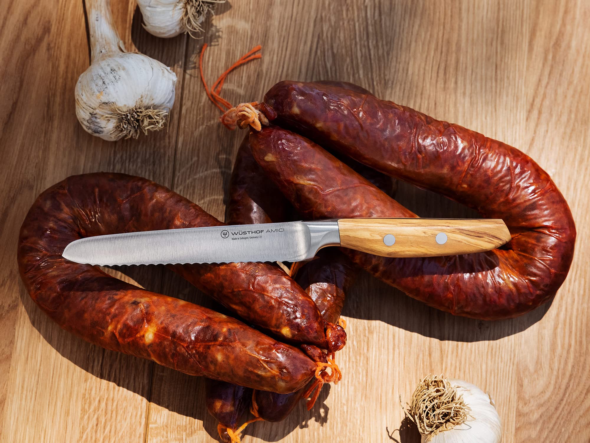 WÜSTHOF Amici Coltello salame 14 cm
