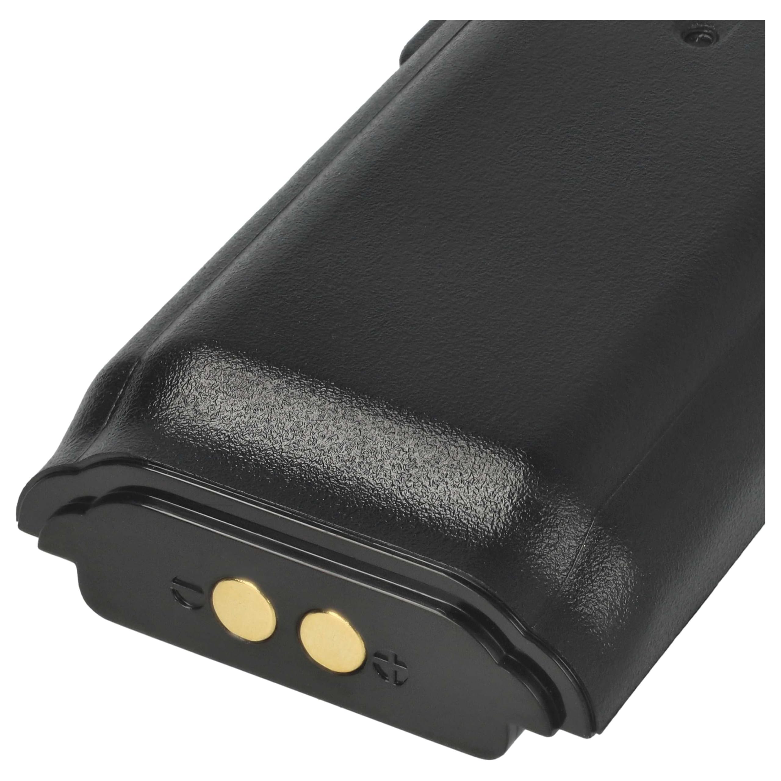 vhbw Bateria zamienna do Icom BP-232N, BP-232WP do krótkofalówki, Walkie Talkie (2500 mAh, 7,4 V, litowo-jonowa)