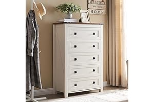 T4TREAM Modern Rustic Farmhouse Bedroom Dresser