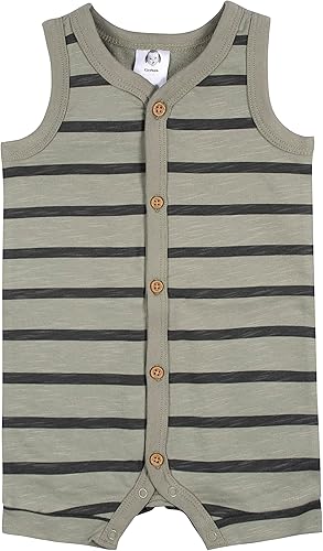 Miniatura 4 de Gerber Paquete de 2 mamelucos de pierna corta para bebé niño