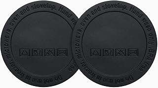 Snowfall Silicone Bottom Protectors for Skinny Tumblers, Thermal Bottles & Mason Jars,Compatible with PYD Life, ZONEGRACE, YOUKOLA, Hiipoo, BJPKPK 20 oz Slimline Mugs & More (2 Pack, 2.20" 56mm)