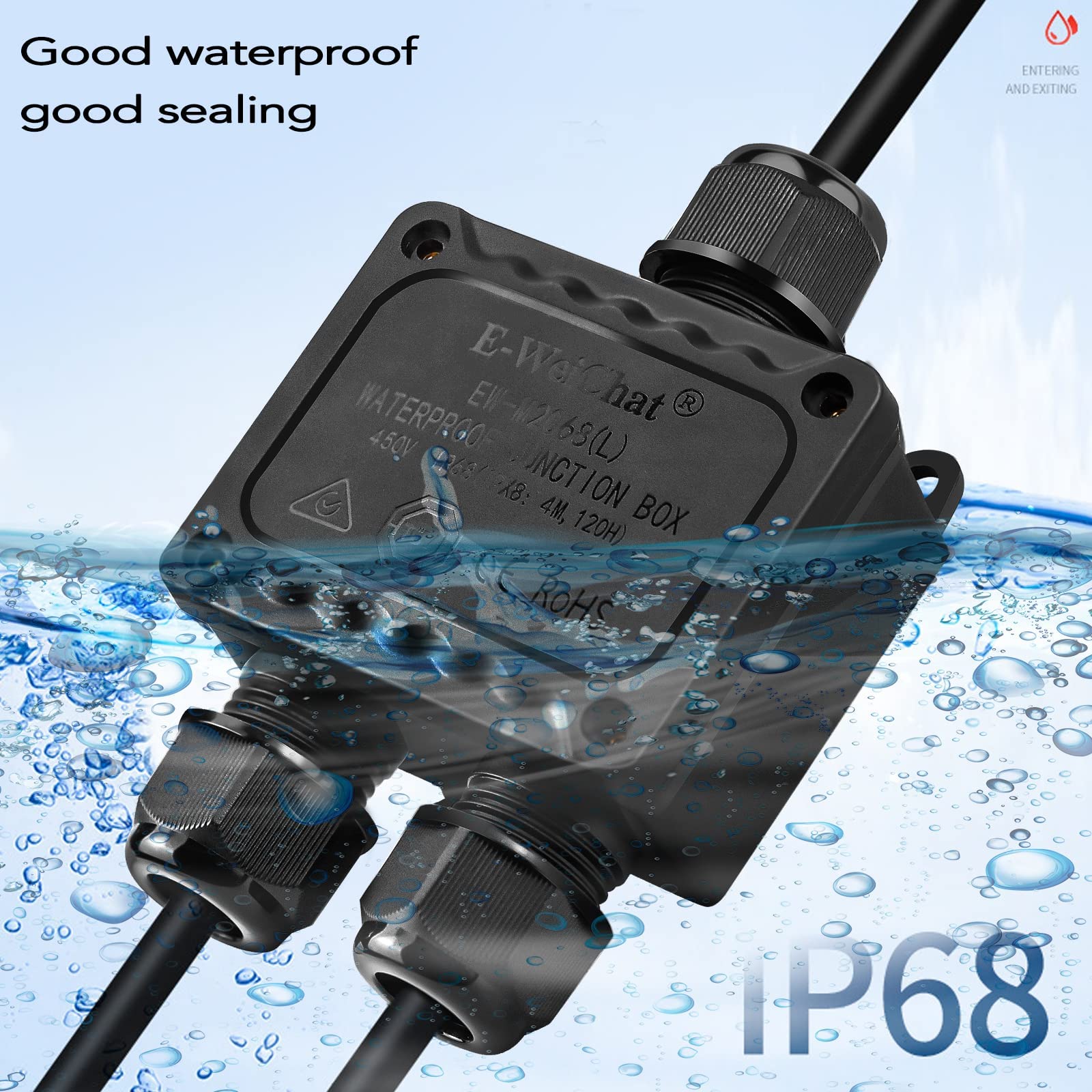 Connecteur étanche Encastrable Pour Passage De Câbles - 2 à 28 Broches, Sertissage, Courant élevé