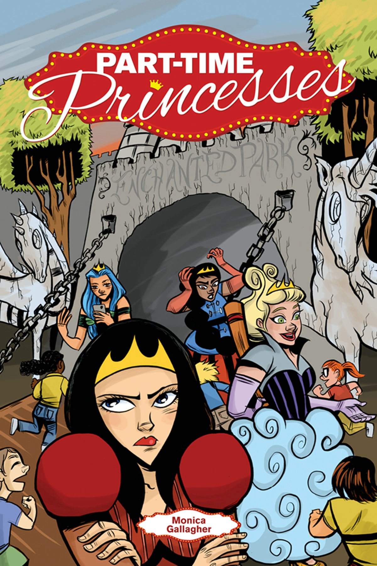 Part-Time Princesses Oni Press Graphic Novel Monica Gallagher