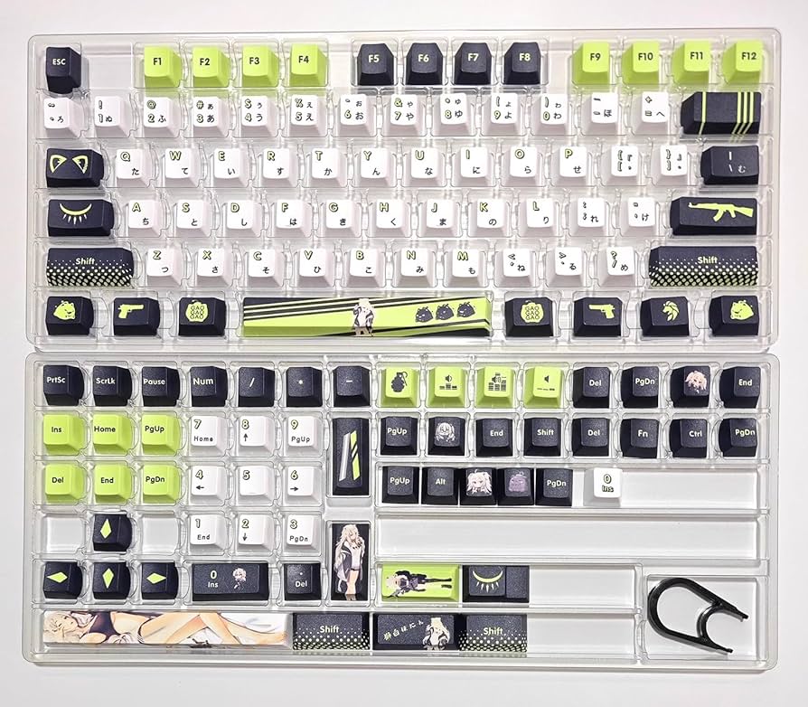 Amazon.co.jp: バーチャル キーキャップ PBT YouTuber vtuber 獅